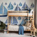 Sunday on the Coast I Mural Wallpaper - room preview 04