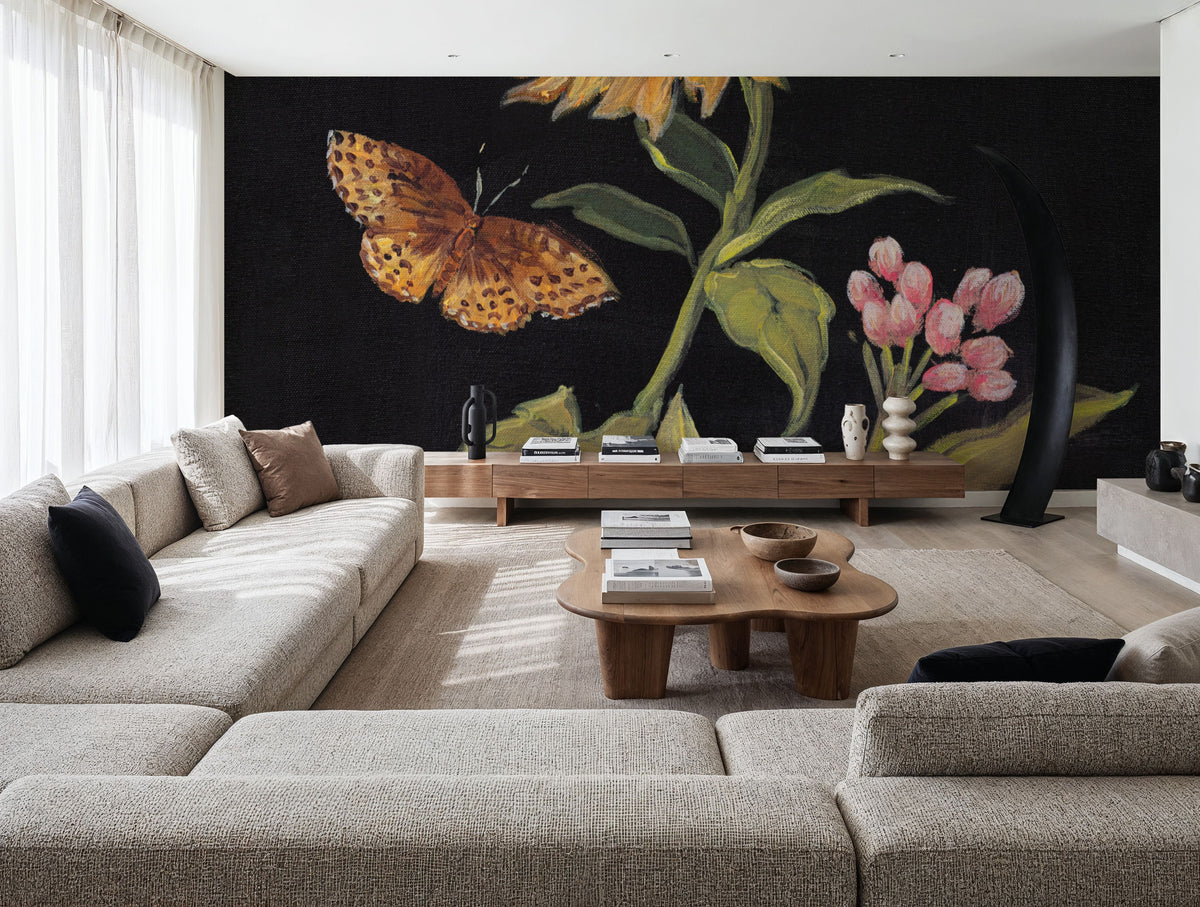 Botanical Beauty III Mural Wallpaper - room preview 04