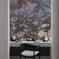 Tranquil Pinescape, Sunset Mural Wallpaper - room preview 04