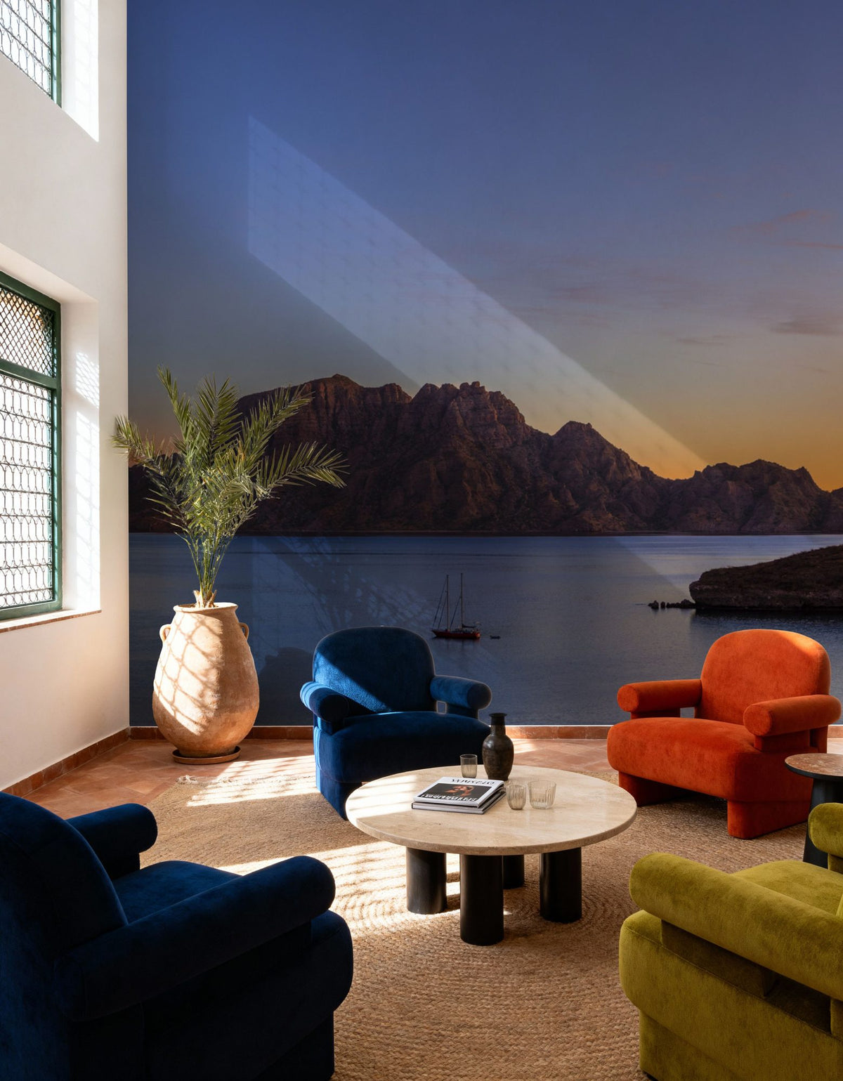 Danzante Island Yellow Mural Wallpaper - room preview 04