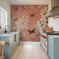 Flutter and Bloom III Mural Wallpaper - room preview 04
