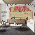 You Pick Apples Mural Wallpaper - room preview 04