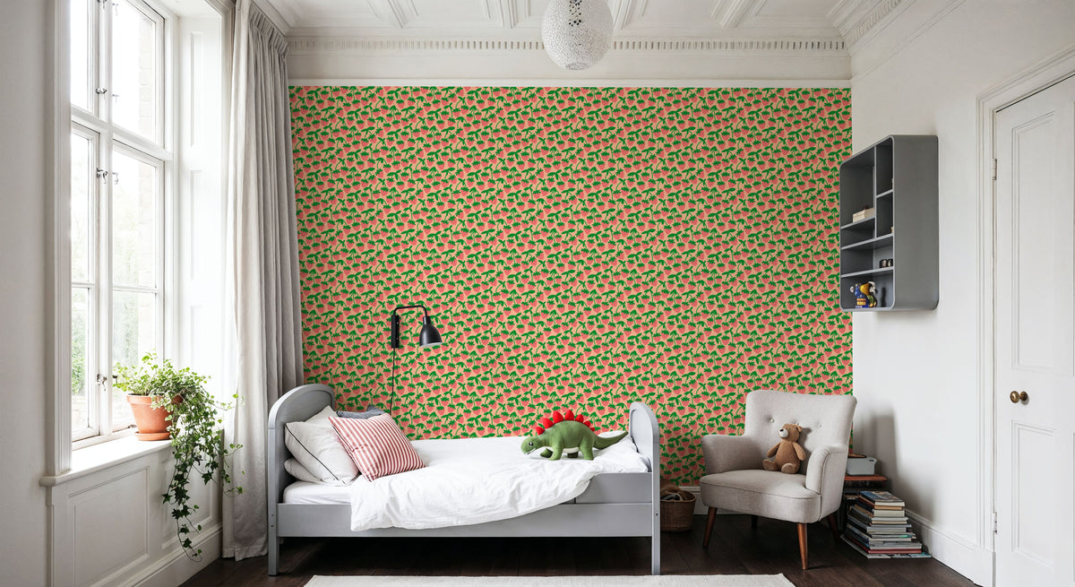Sweet Strawberries Mural Wallpaper - room preview 04