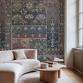 Art Deco Floral Wall Mural Wallpaper - room preview 04