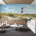 Lighthouse List-Ost on the Island of Sylt Mural Wallpaper - room preview 04