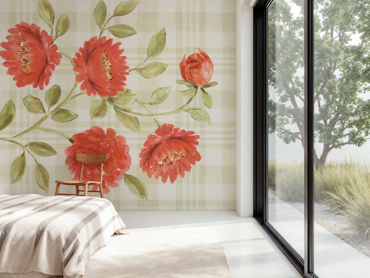 Harvest Wishes VI Mural Wallpaper - room preview 04