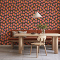 Pop Flowers Mural Wallpaper - room preview 04