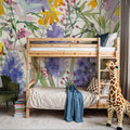 March Flowers Mural Wallpaper - room preview 04