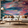 Sunset Reflections on Water Mural Wallpaper - room preview 04
