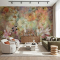 Floral Reverie Mural Wallpaper - room preview 04