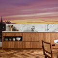 Twilight Riverside Reflections Mural Wallpaper - room preview 04
