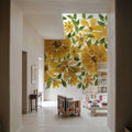 Sunflower Blooms Mural Wallpaper - Warm Tone - room preview 04