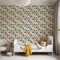 Wandering Whales, Multi Mural Wallpaper - room preview 04