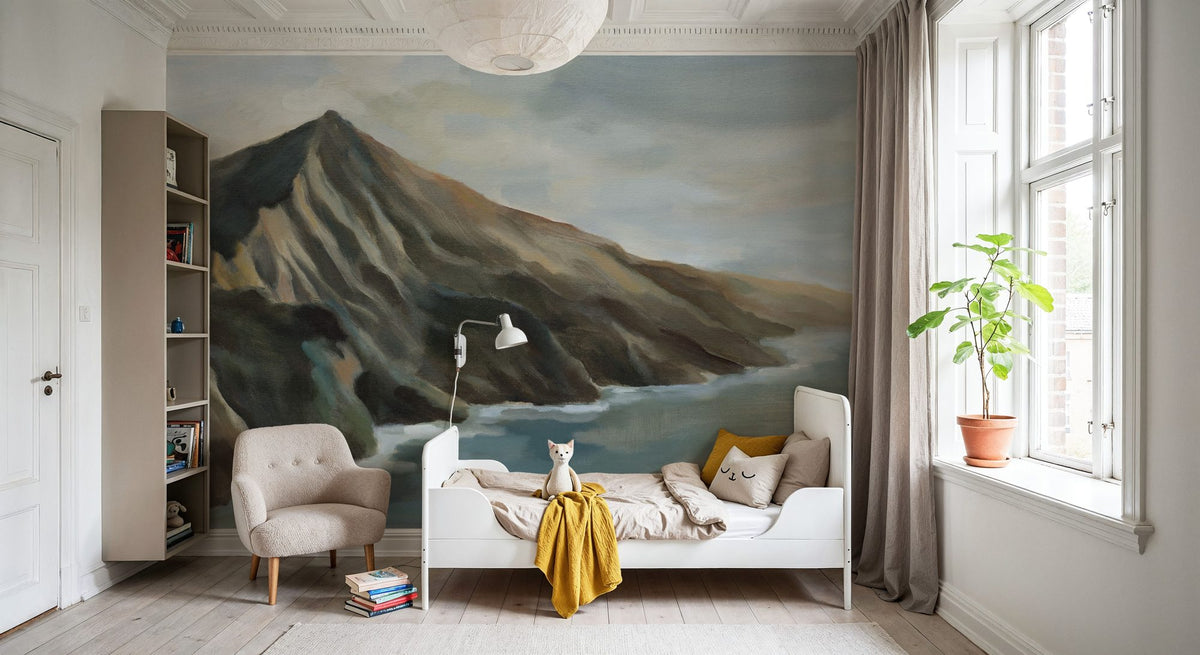 Ragged Beach Mural Wallpaper - room preview 04