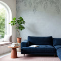 Welcome to Our Theatre, Ice Blue Mural Wallpaper - room preview 04