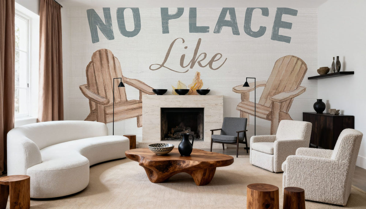 Lake Retreat VIII Mural Wallpaper - room preview 04