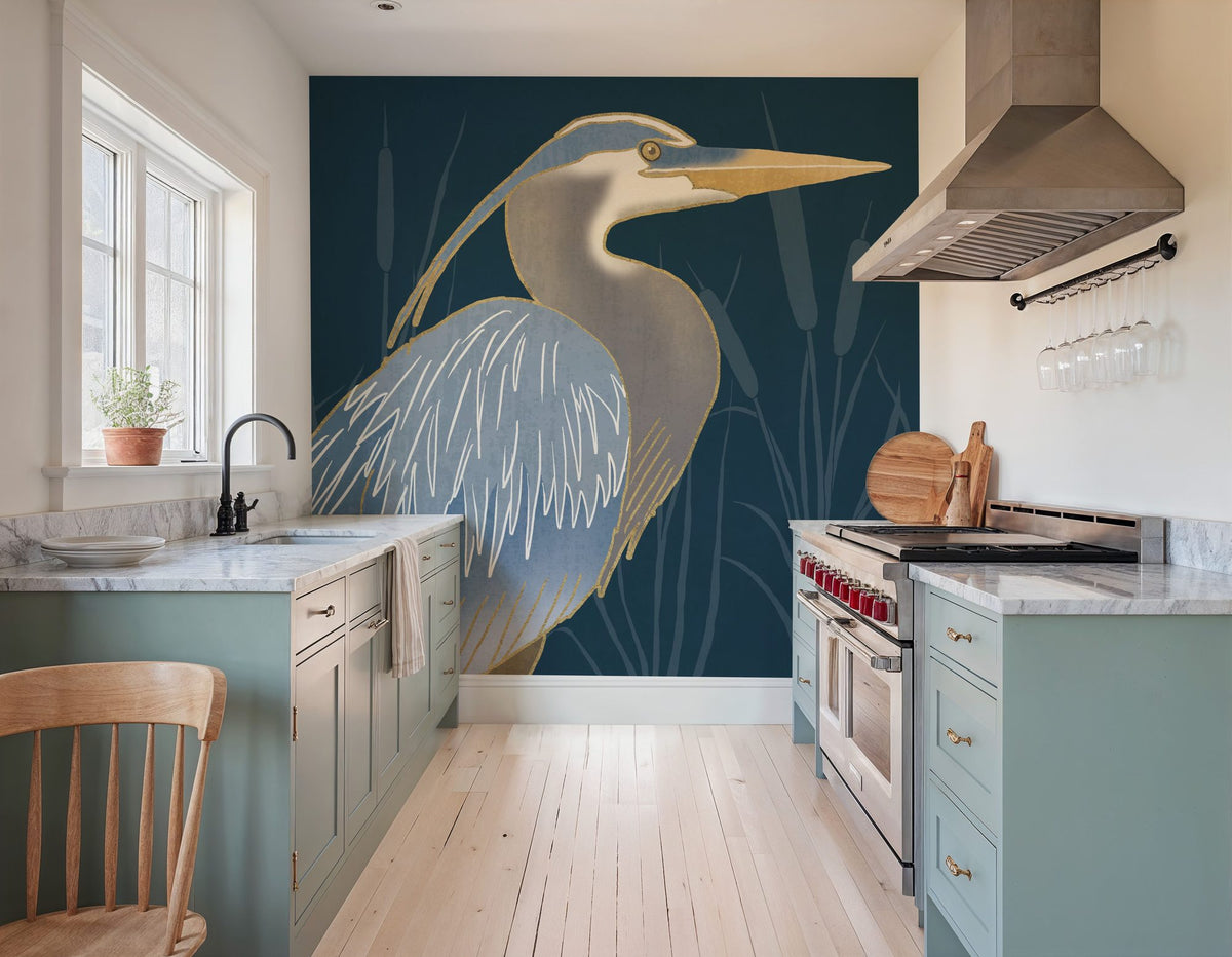 By the Shore II Mural Wallpaper - room preview 04