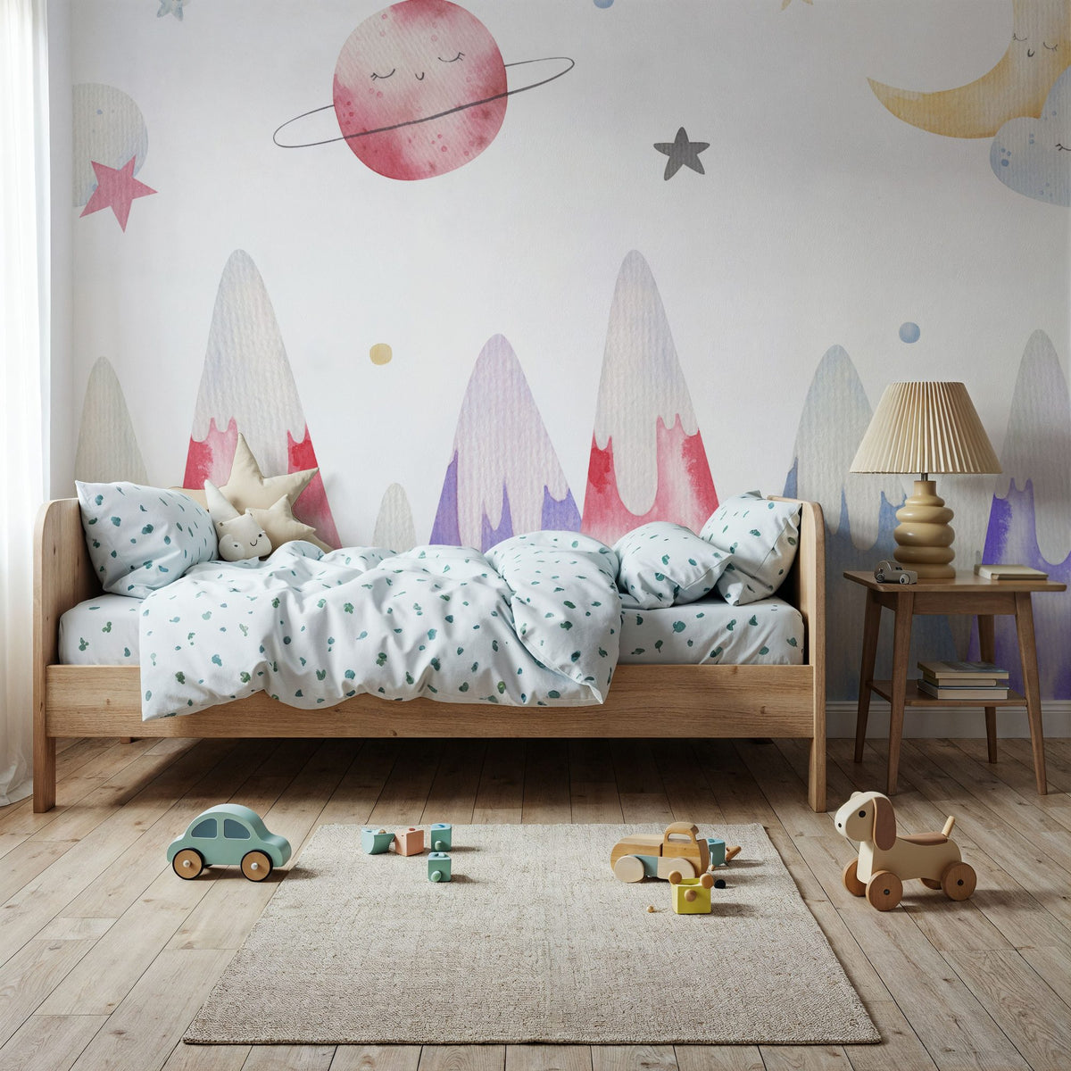 Lullaby Mountains Mural Wallpaper - room preview 05