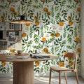 I See Oranges Mural Wallpaper - room preview 04