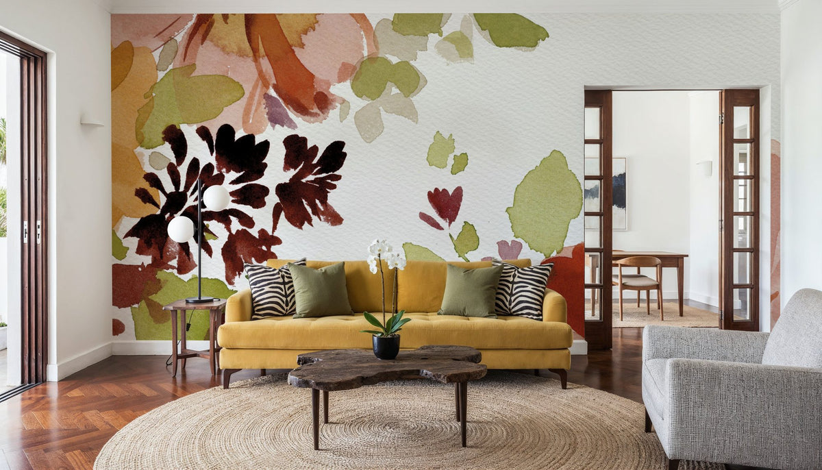 Autumn Joy III Mural Wallpaper - room preview 04