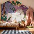 Horses in the Mountains Mural Wallpaper - room preview 04
