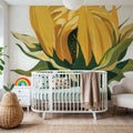 September Sunflowers I Mural Wallpaper - room preview 04
