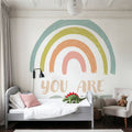 You Are Loved, Quote Mural Wallpaper - room preview 04