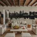 Nice France Skyline Concrete Mural Wallpaper - room preview 04