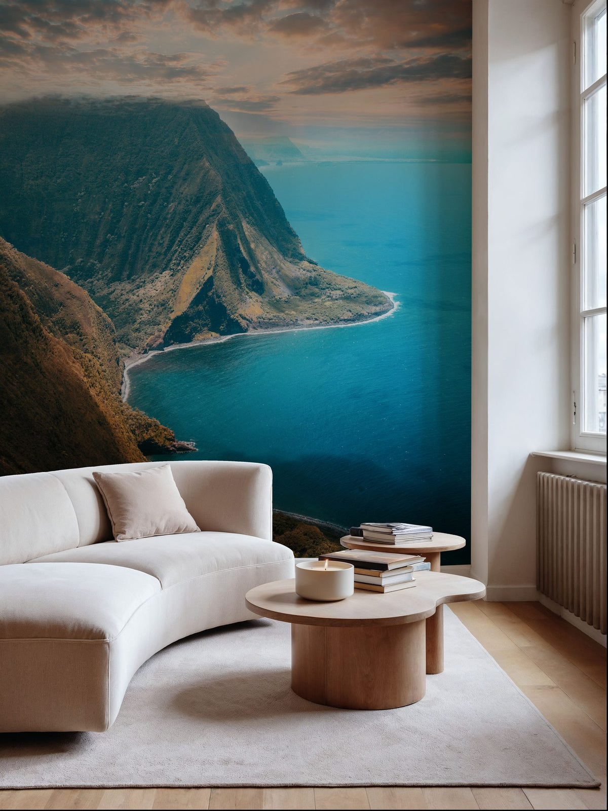 Hawaiian Coast Mural Wallpaper - room preview 04