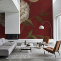 Peony Blooms Mural Wallpaper - room preview 04