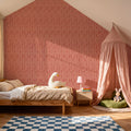 Coastal Signals Red Mural Wallpaper - room preview 04