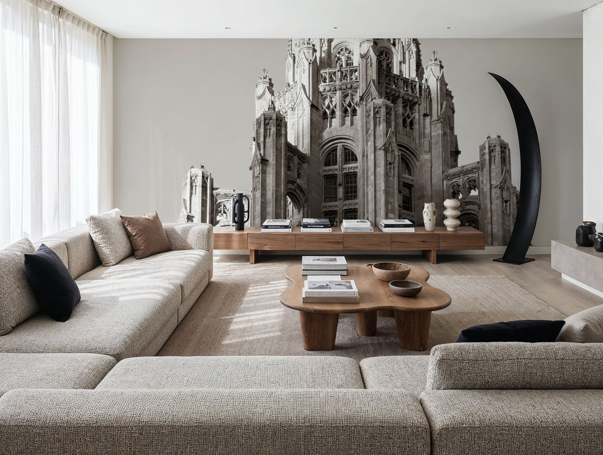 Chicago Skyline VIII Mural Wallpaper - room preview 04
