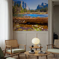 Yosemite Merced River Mural Wallpaper - room preview 04
