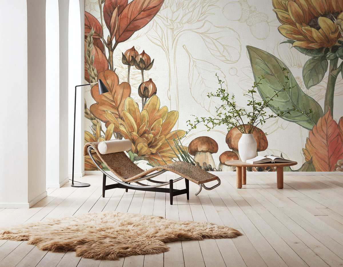 Harvest Home III Mural Wallpaper - room preview 04