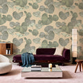 Levitating Leaves Mural Wallpaper - room preview 04