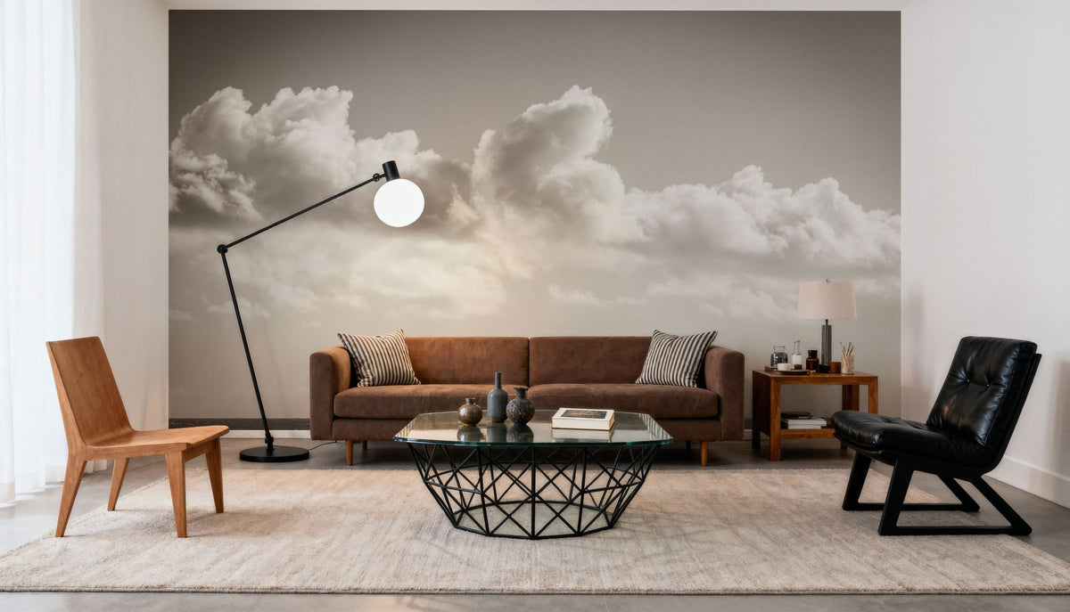 Venice Beach BW Mural Wallpaper - room preview 04