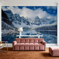 Moraine Lake Reflection Mural Wallpaper - room preview 04