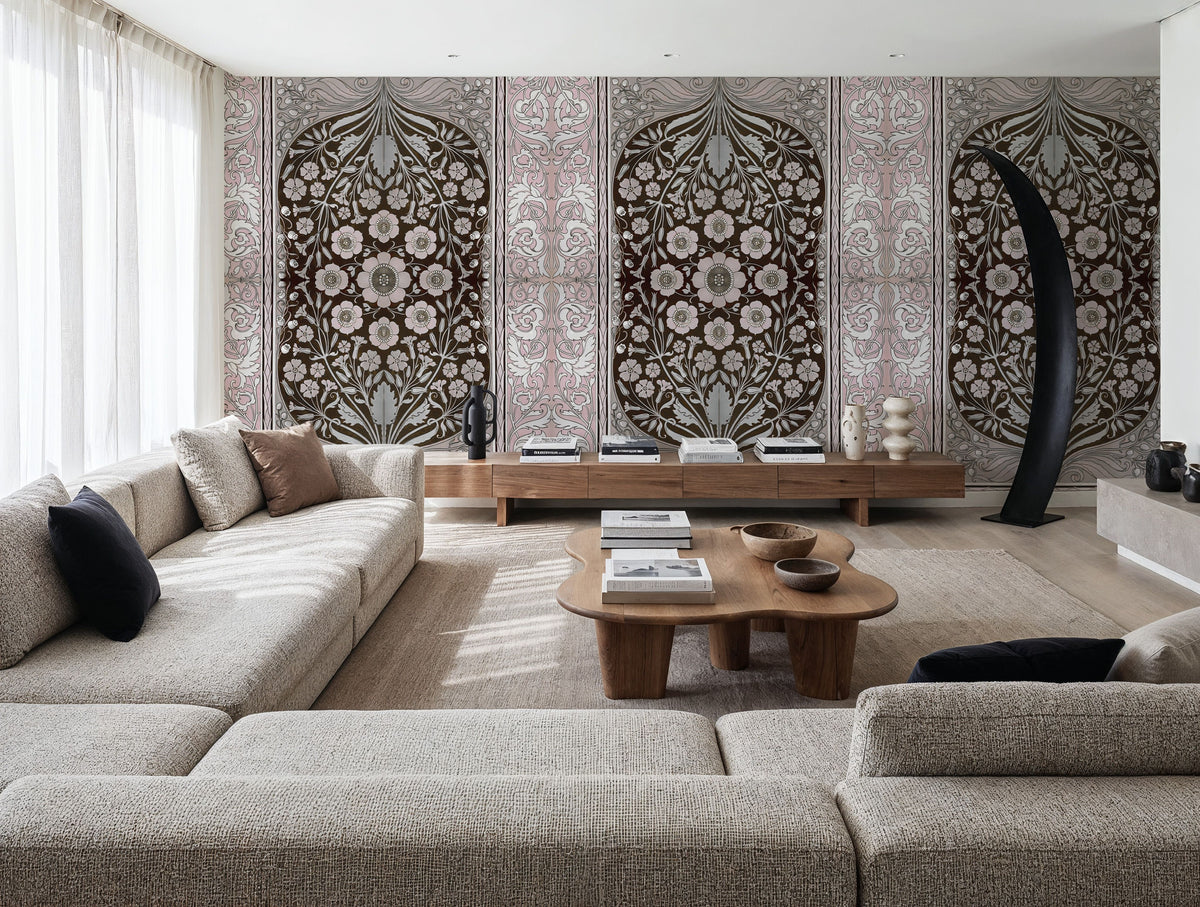 My Floral Dreams, Earth Mural Wallpaper - room preview 04