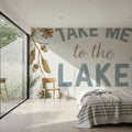 Lake Retreat II Mural Wallpaper - room preview 04