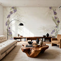 Fresh Lavender V Mural Wallpaper - room preview 04