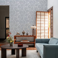 Hydrangeas Mural Wallpaper - room preview 04