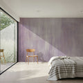 Concrete Surface, Lilac Mural Wallpaper - room preview 04