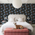 Floral Fireworks Mural Wallpaper - room preview 04