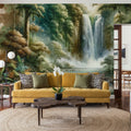 Tropical Waterfall Mural Wallpaper - room preview 04