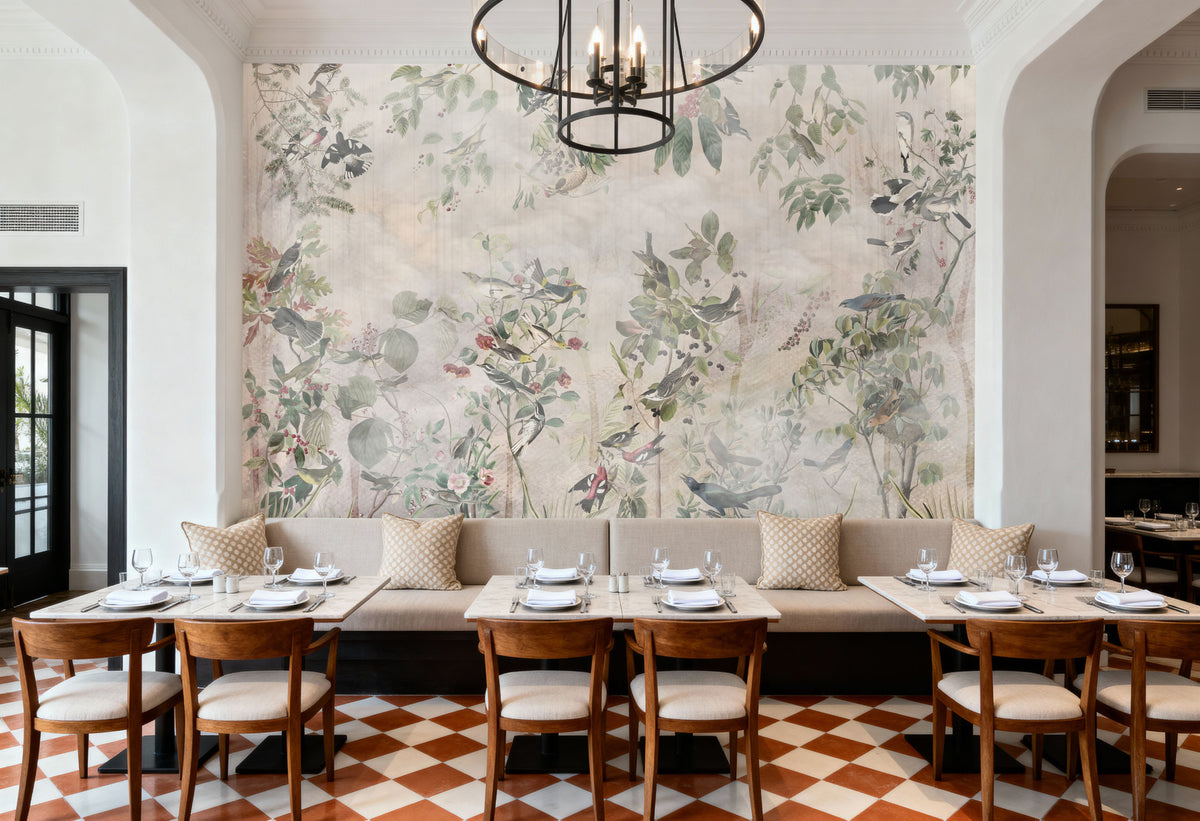 Forest Mist Mural Wallpaper - room preview 04