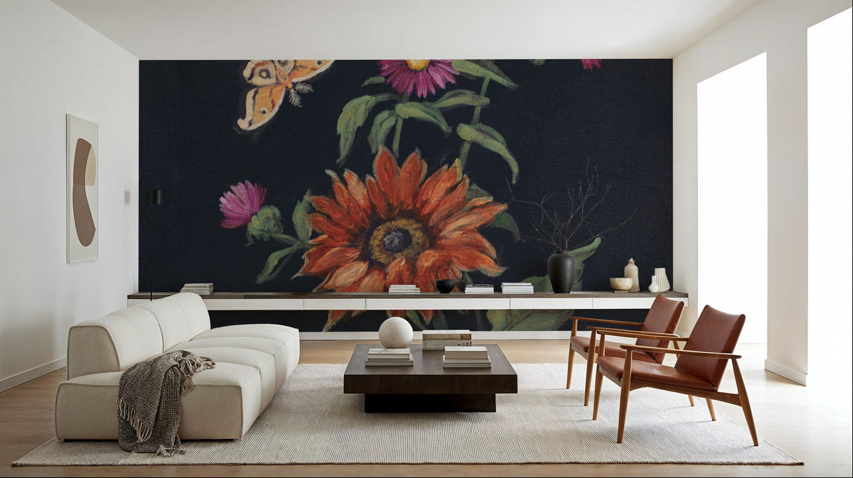 Botanical Beauty II Jewel Mural Wallpaper - room preview 04