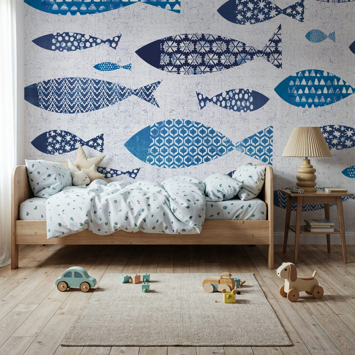 Sunday on the Coast II Mural Wallpaper - room preview 04