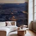 Crimson Buttes of Monument Valley Wide Mural Wallpaper - room preview 04