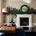 Dijon France Skyline Concrete Mural Wallpaper - room preview 04