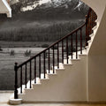 Sawtooth Mountains Plains Mural Wallpaper - room preview 04